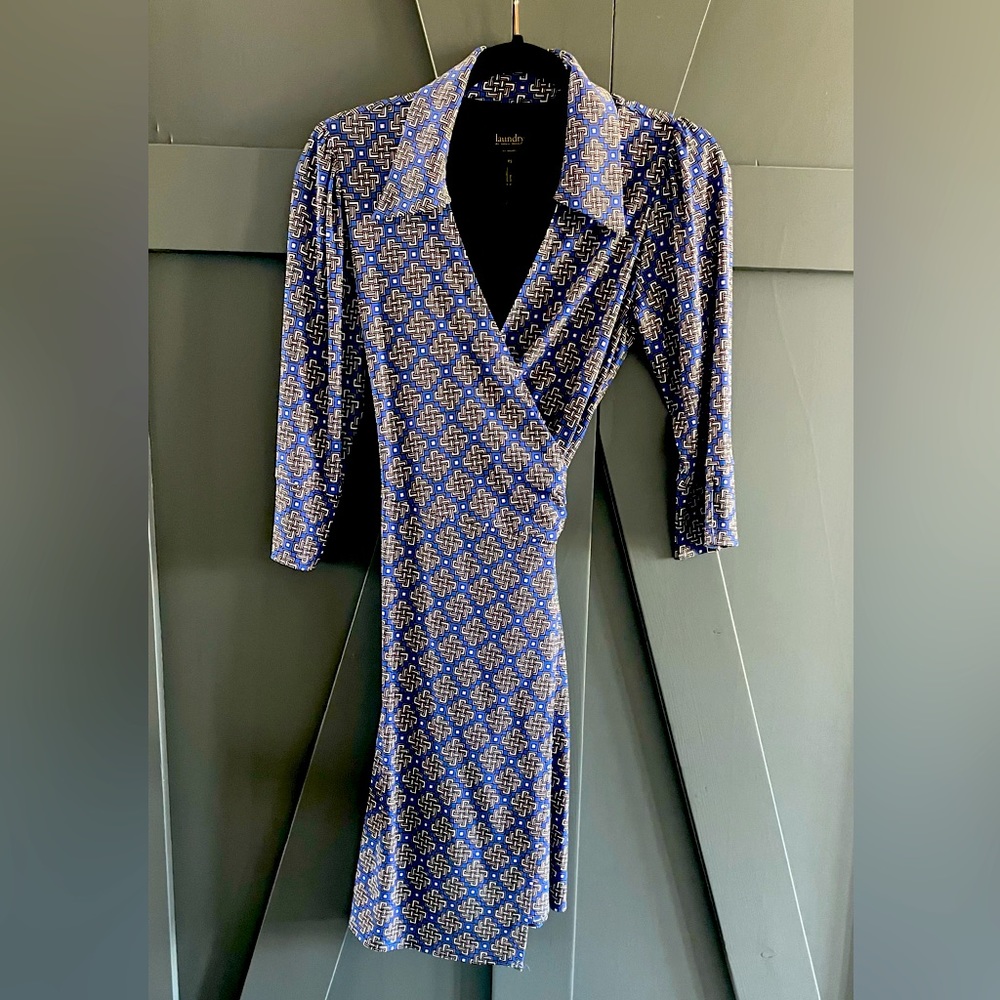 Wrap dress from Laundry by Shelli Segal